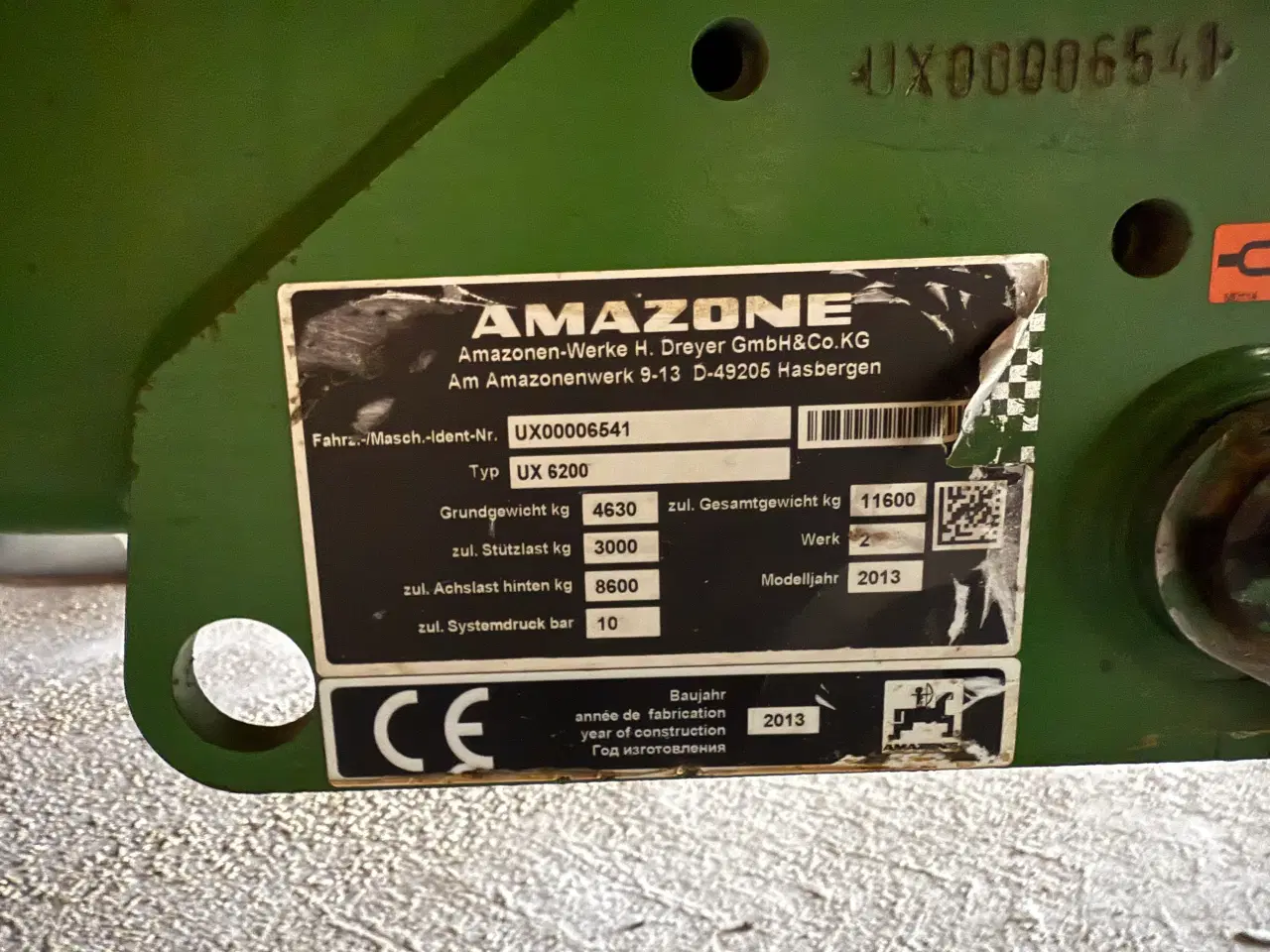 Billede 5 - Amazone UX 6200 super