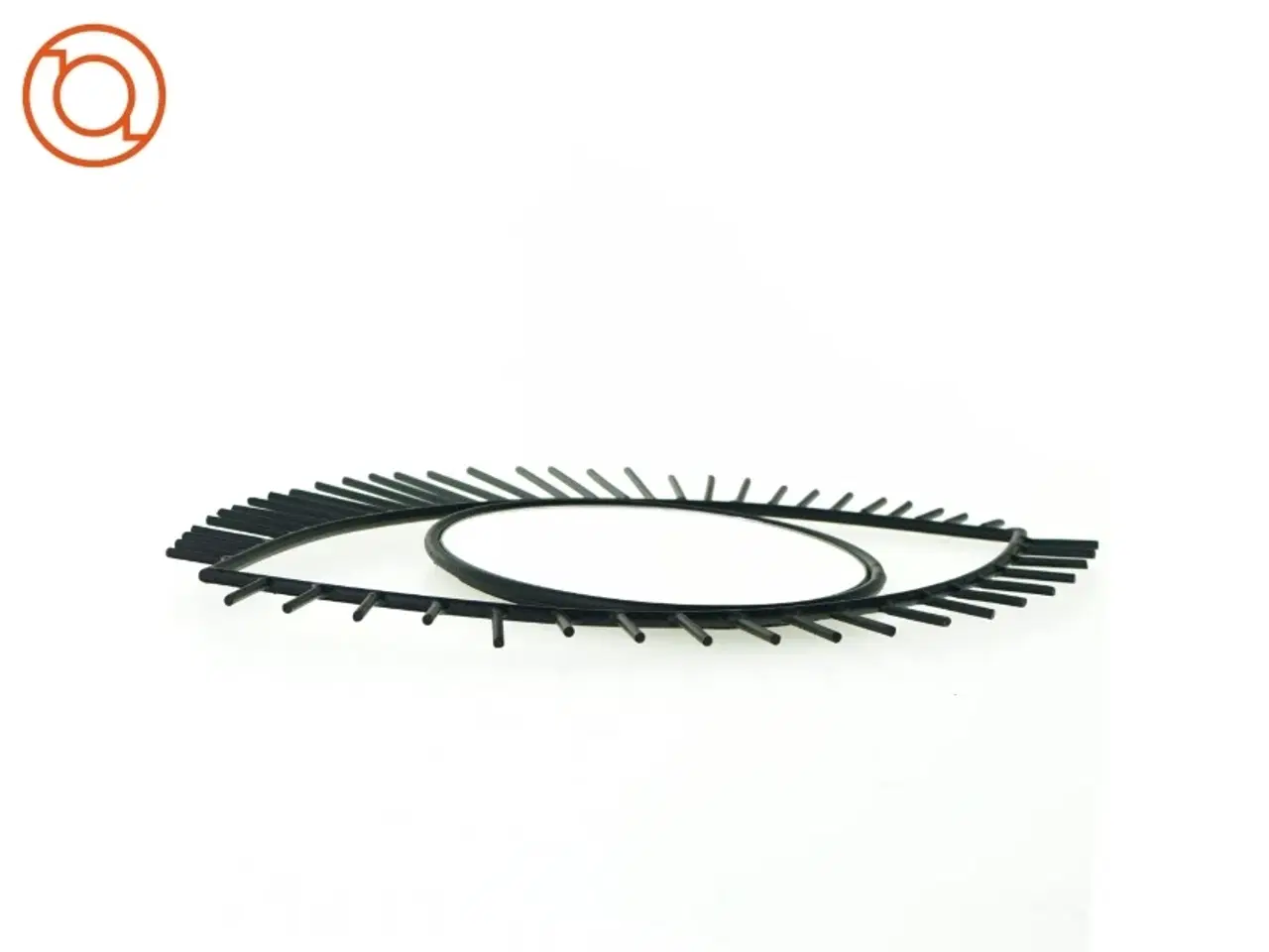 Billede 3 - Spejl i øje facon fra H&m Home (str. 32 x 25 cm)