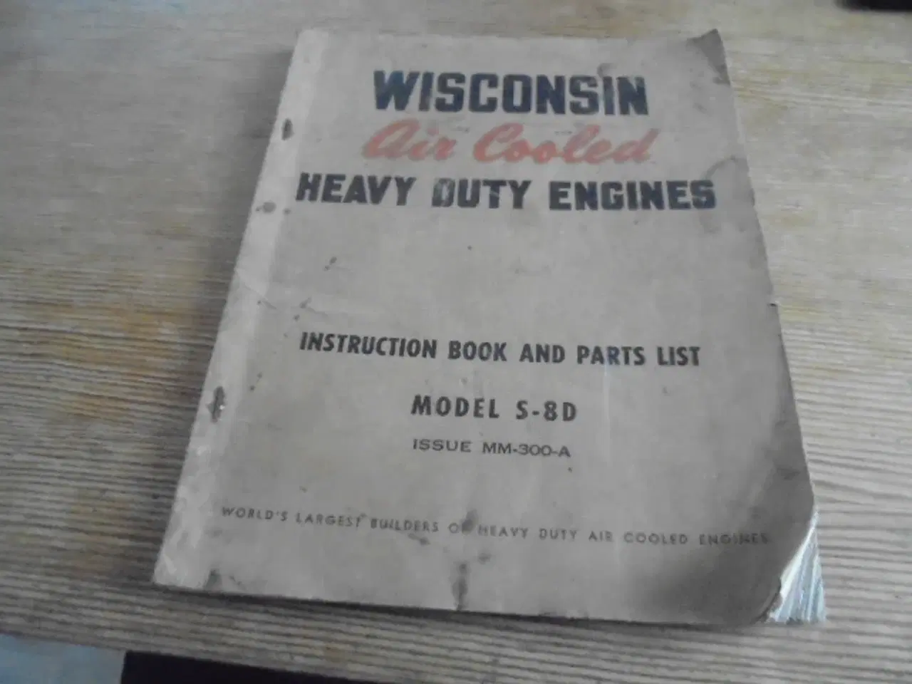 Billede 1 - Wisconsin Air Cooled Heavy Duty Engines  