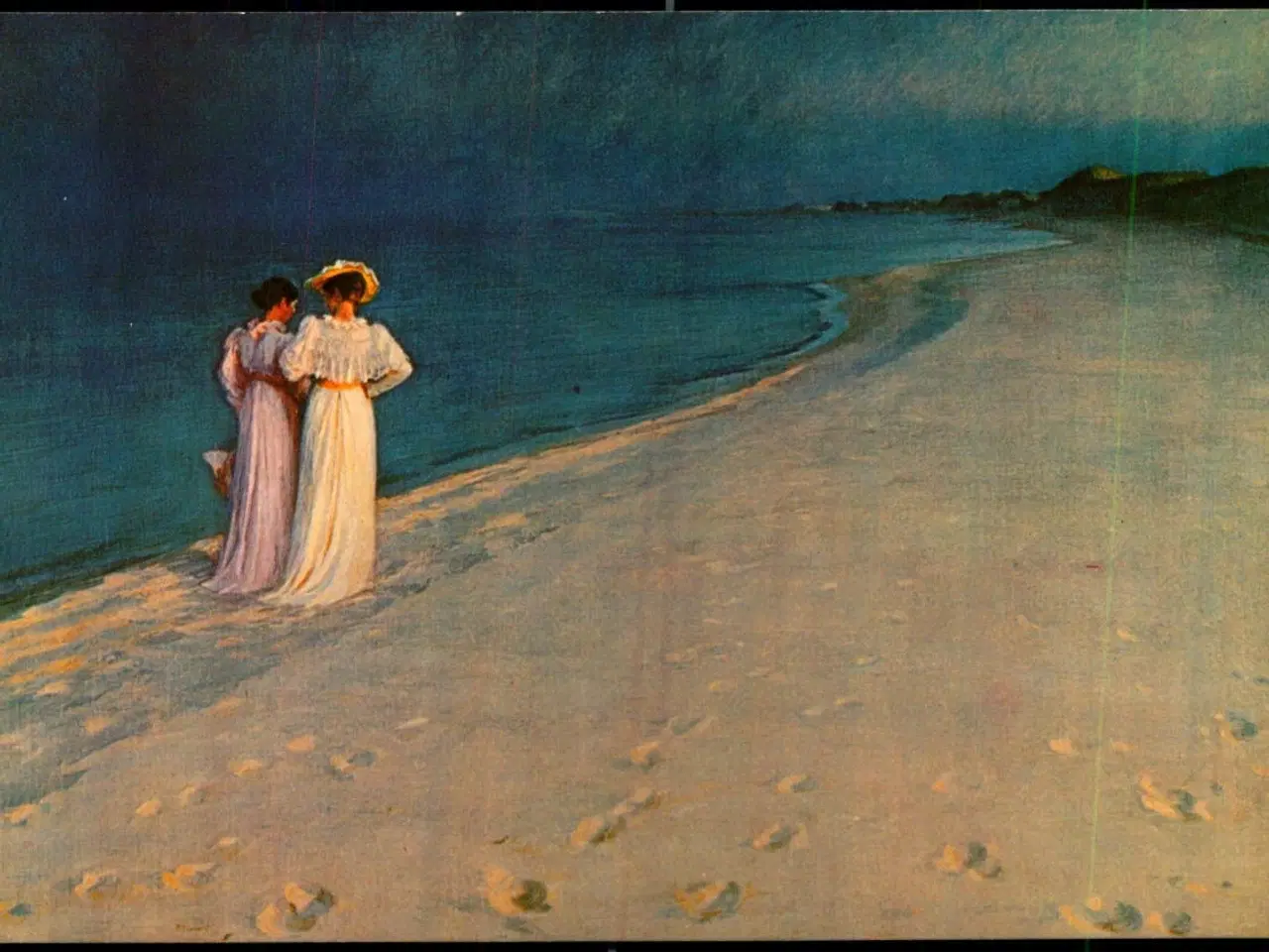 Billede 1 - Krøyer - Sommeraften ved Skagen - Grafica 300 - Ubrugt