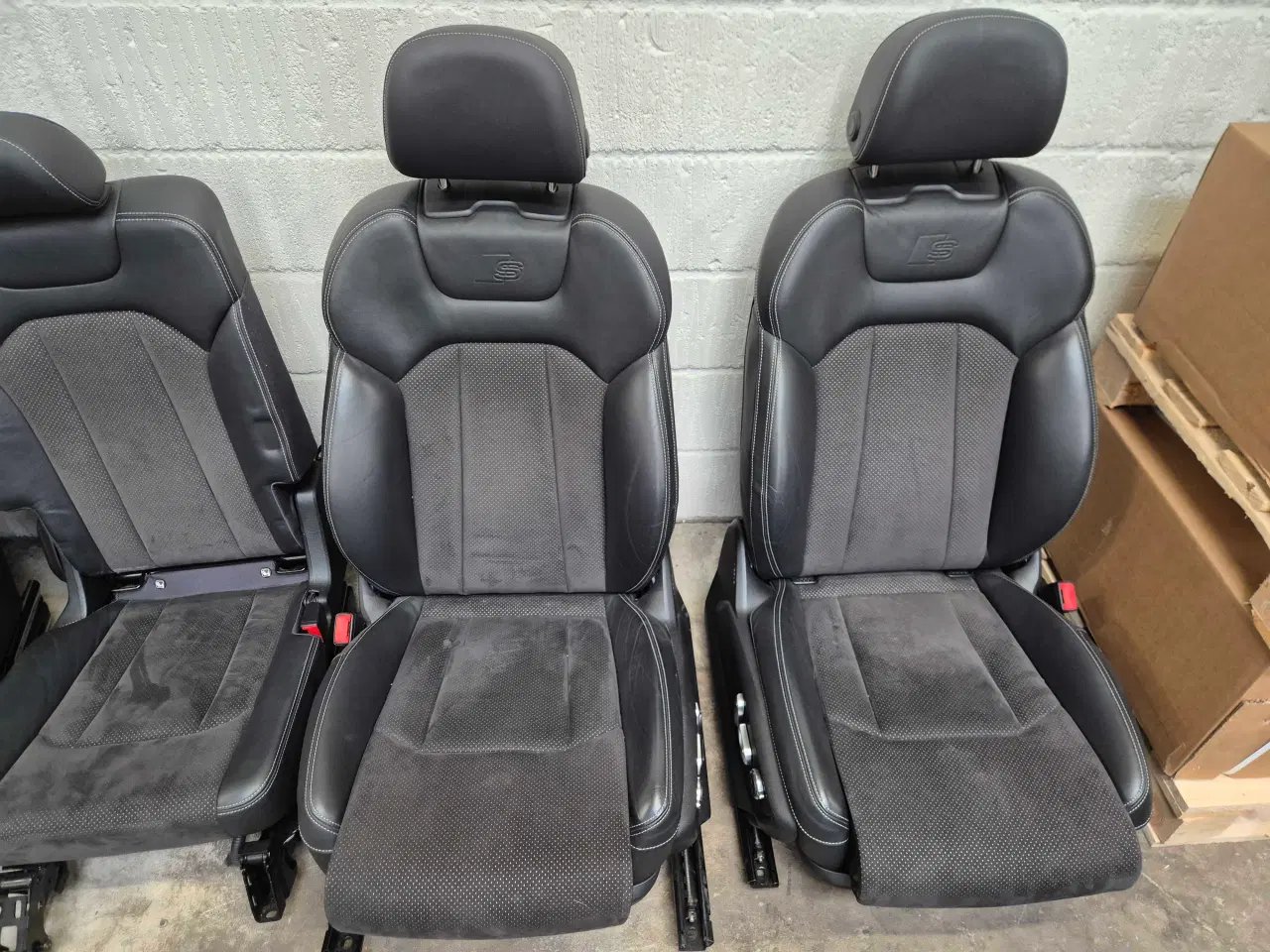 Billede 2 - Audi Q7 4M S-line læder/alcantara kabine 