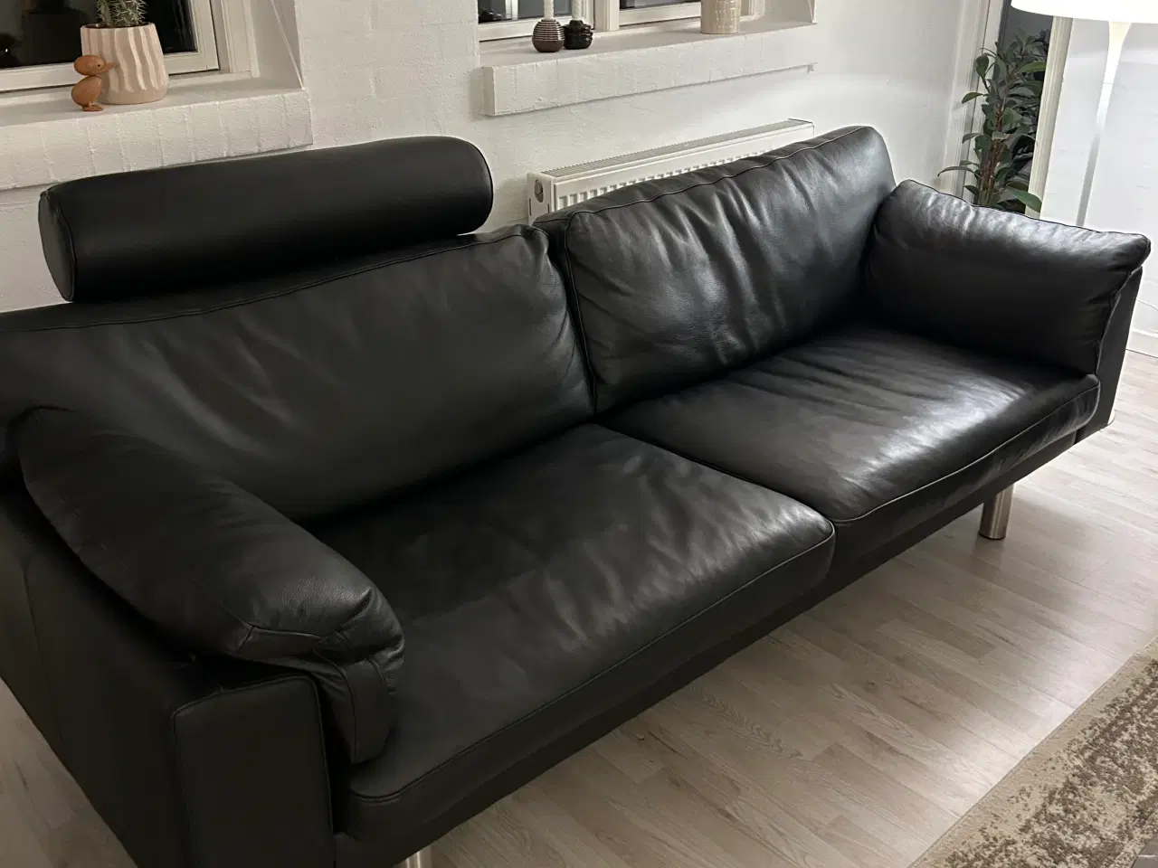 Billede 5 - Flot og stilfuld læderstue 