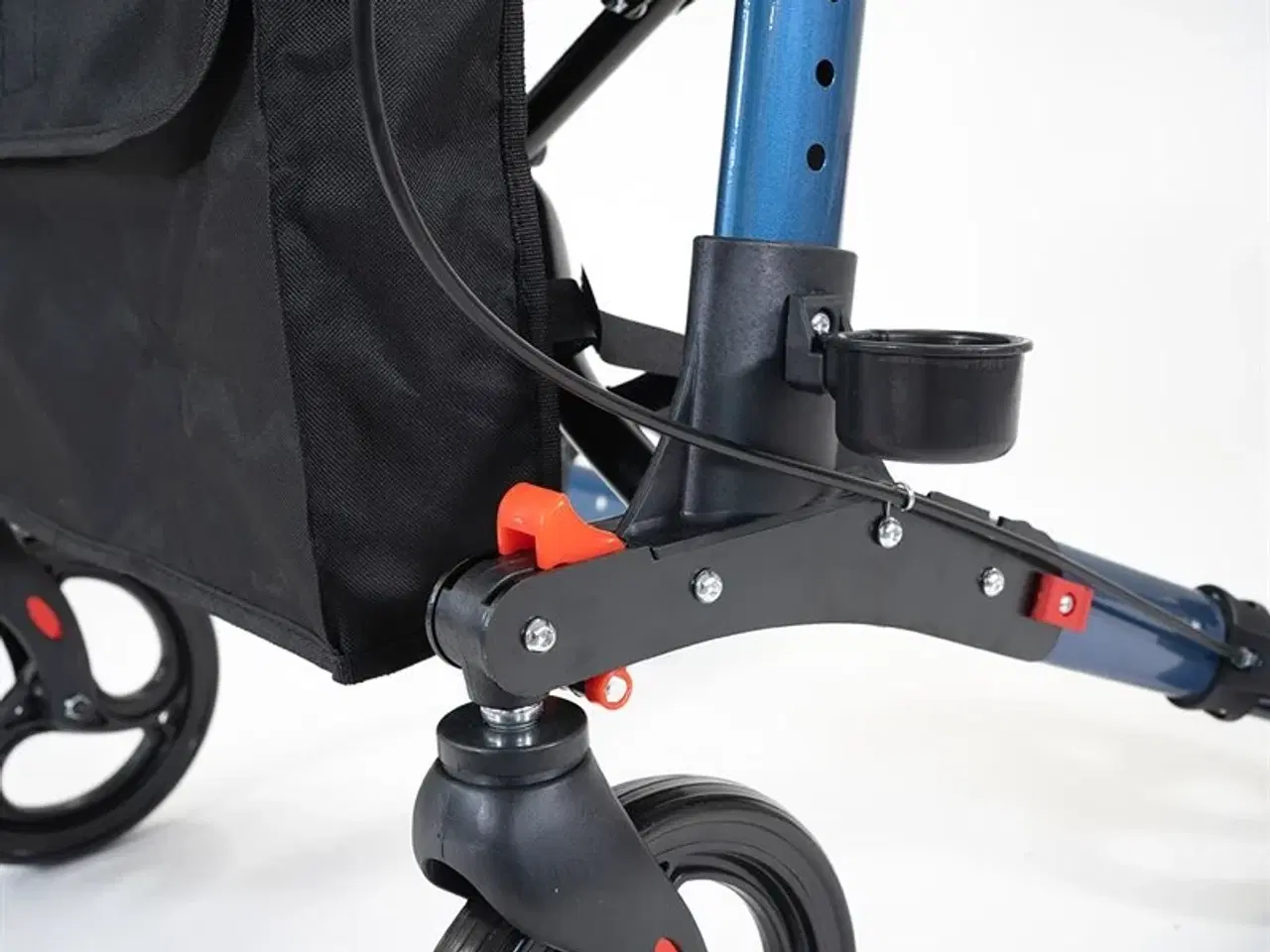 Billede 7 - Lindebjerg Rollator - Smart klik - HF-150 - Metal blå