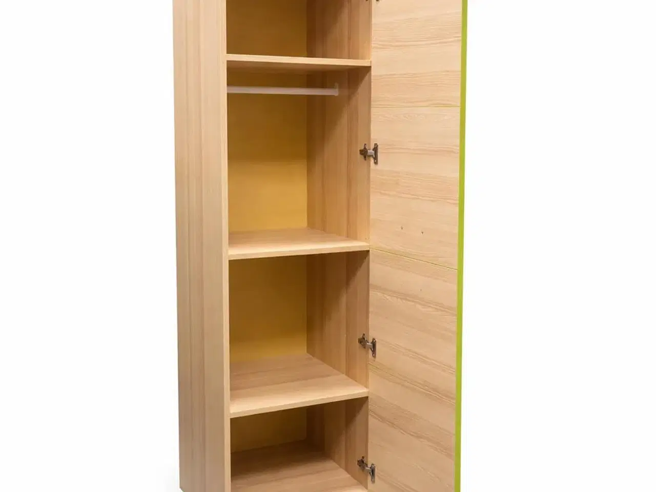 Billede 4 - Børneværelses møbelsæt skab og reoler træ lys træf