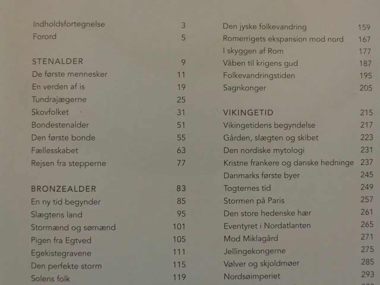 Billede 2 - urtid - histoien om danmark fra stenalder til viki