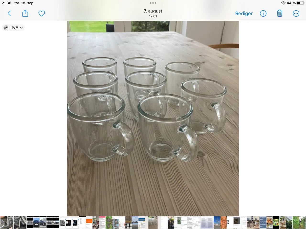 Billede 1 - Bodum kaffekrus 9 stk
