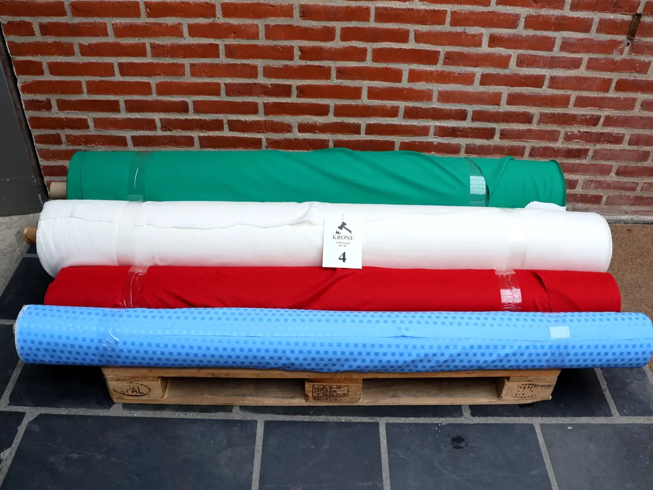 Billede 4 - 300 ruller metervarer - stof, foer..... sælges