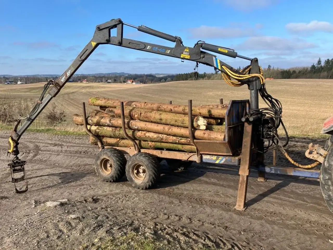 Billede 1 - Vreten SVR10 / 65-40 skovvogn