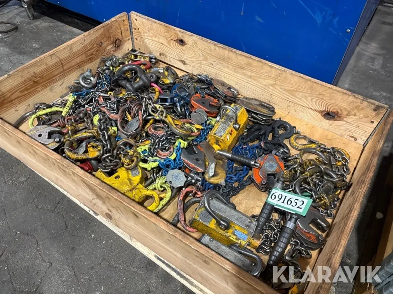 Billede 2 - Diverse løfte- kæder, og -magneter