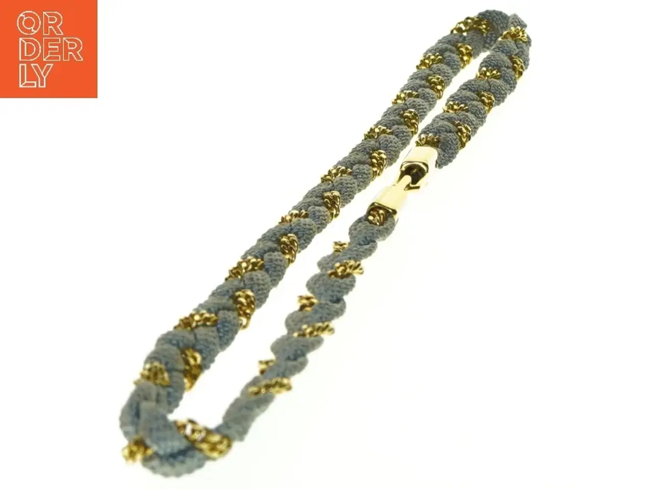 Billede 2 - Flettet bælte (str. Længde. 83 cm. b. 1 cm)