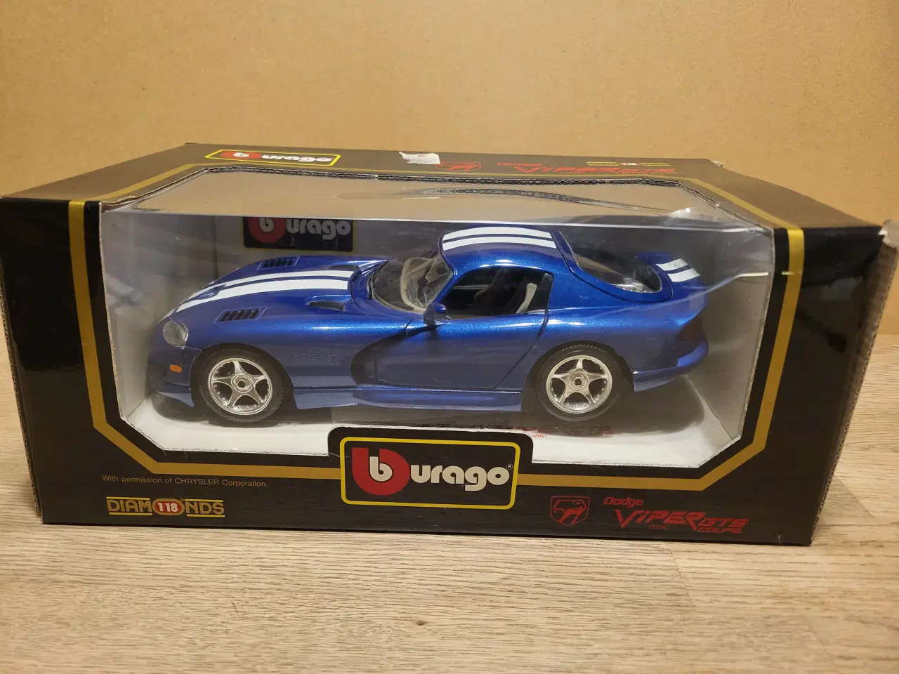 Billede 1 - Modelbil, Dodge Viper GTS Coupe 1996, skala 1/18