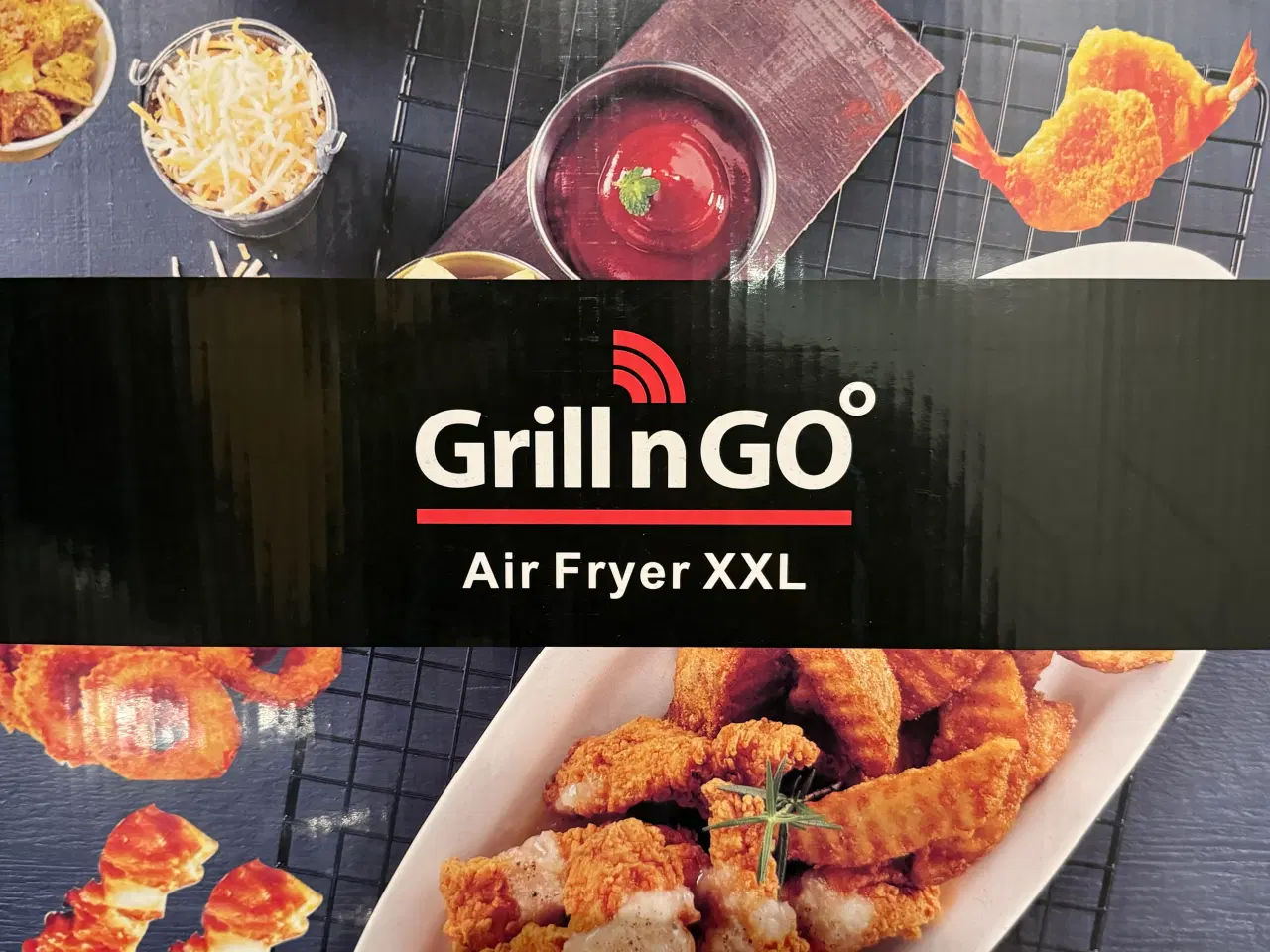 Billede 2 - Grill n GO, Air Fryer XXL, 12L, 1400W, helt ny