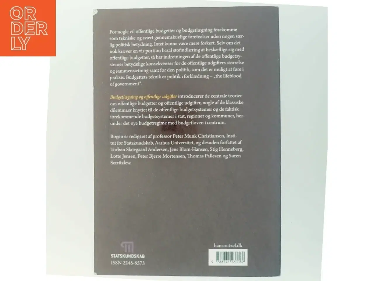 Billede 3 - Budgetlægning og offentlige udgifter (Bog)