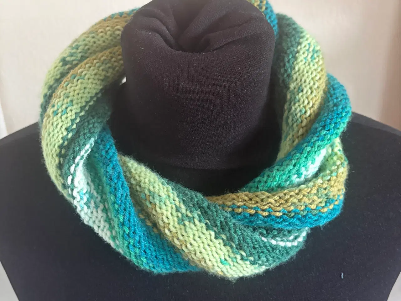 Billede 1 - Infinity tørklæde. Multifarvet