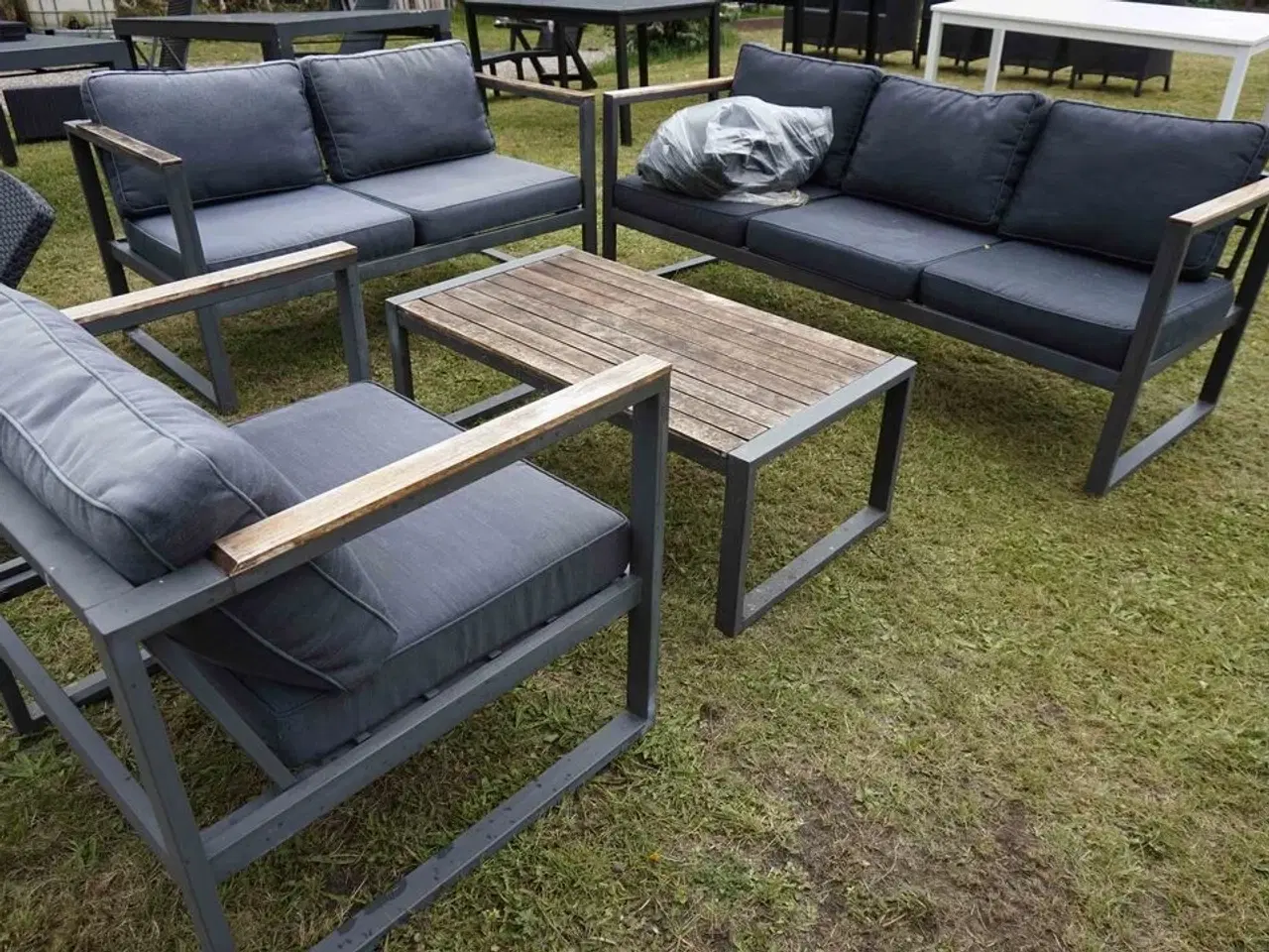 Billede 1 - Loungesæt 6 personer 4 dele
