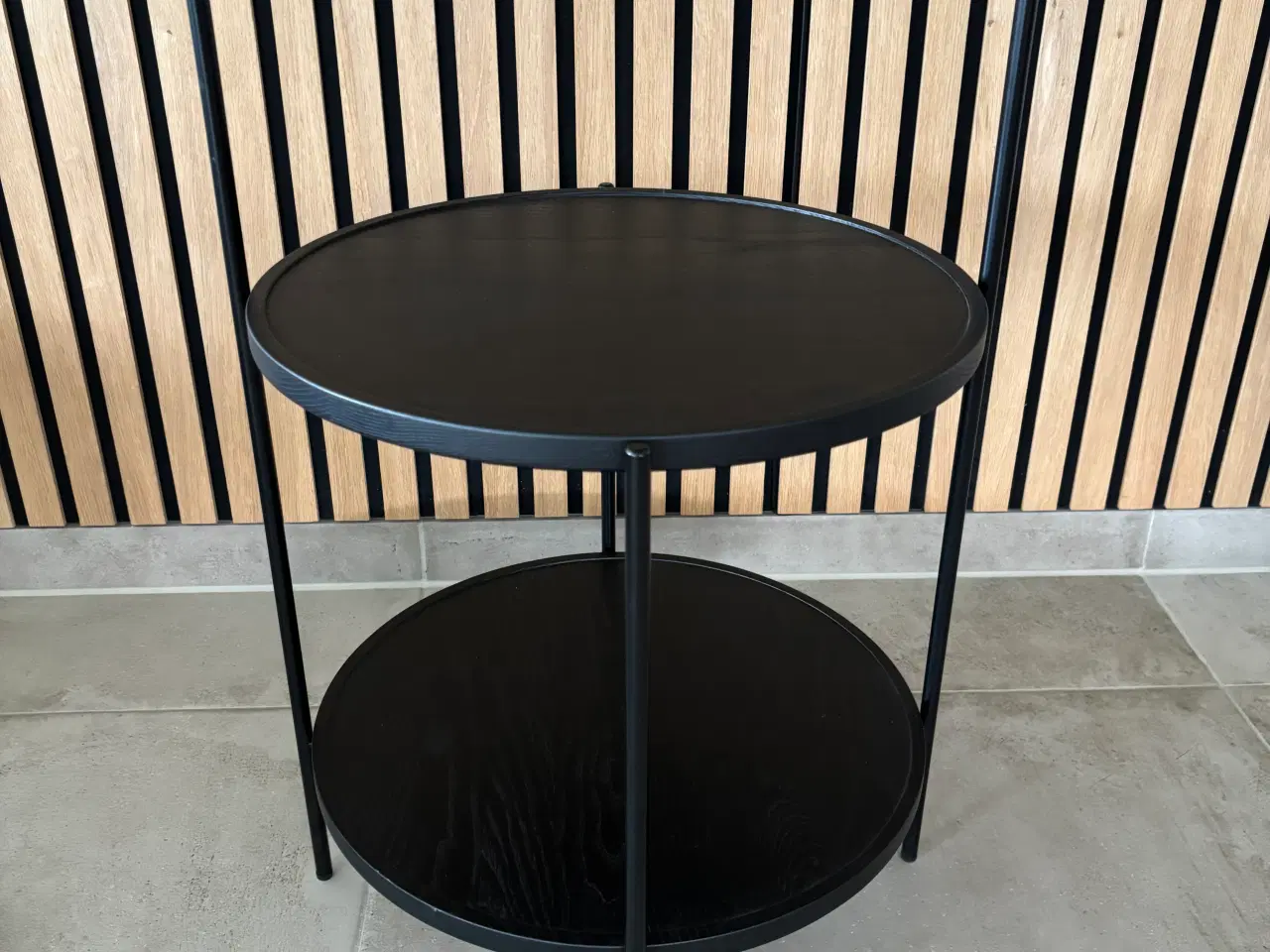 Billede 2 - Andersen Furniture Tray Table bakkebord Ø46 - Sort
