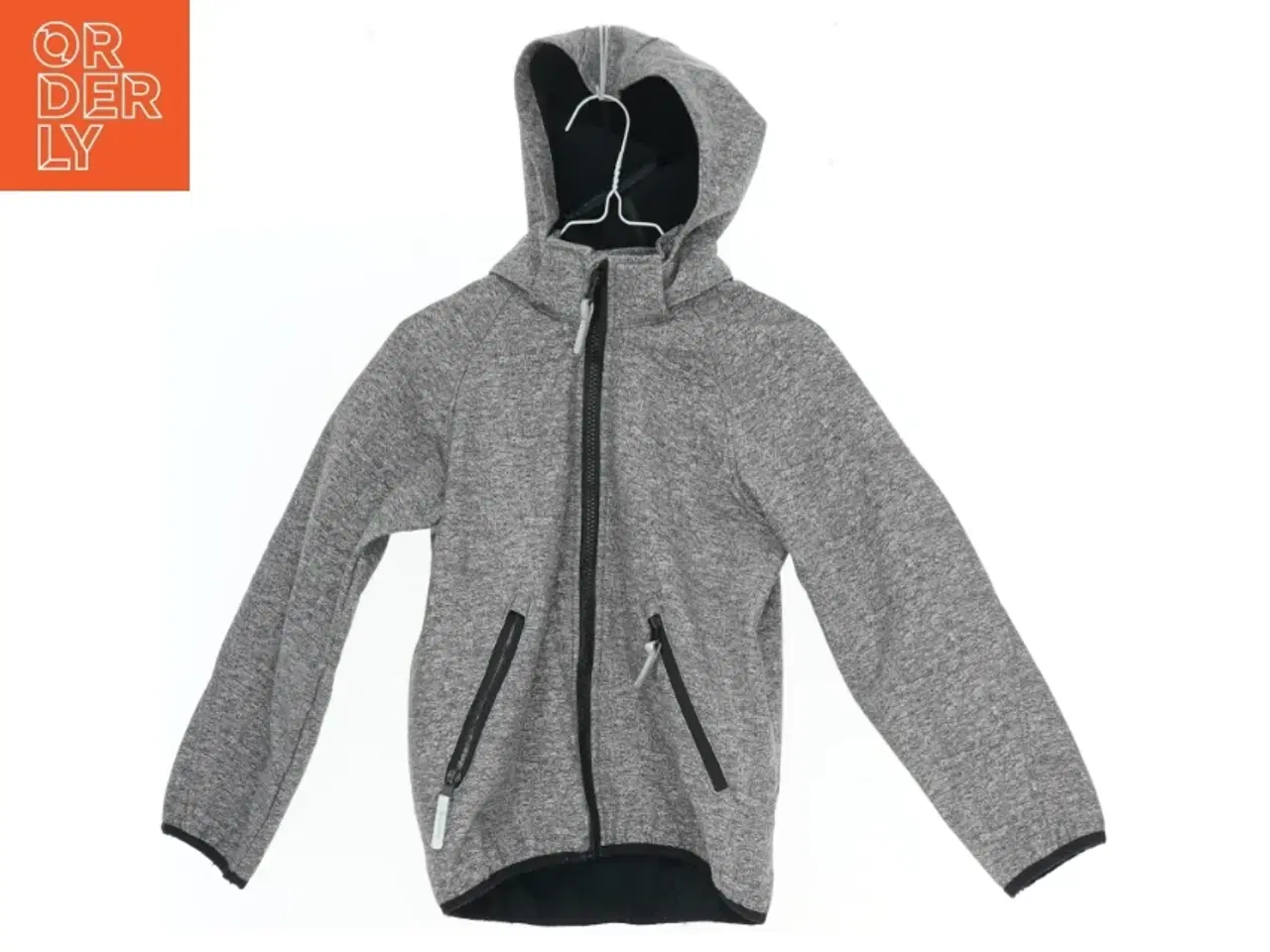 Billede 1 - Grå softshell med lynlås fra H&M (str. 122)