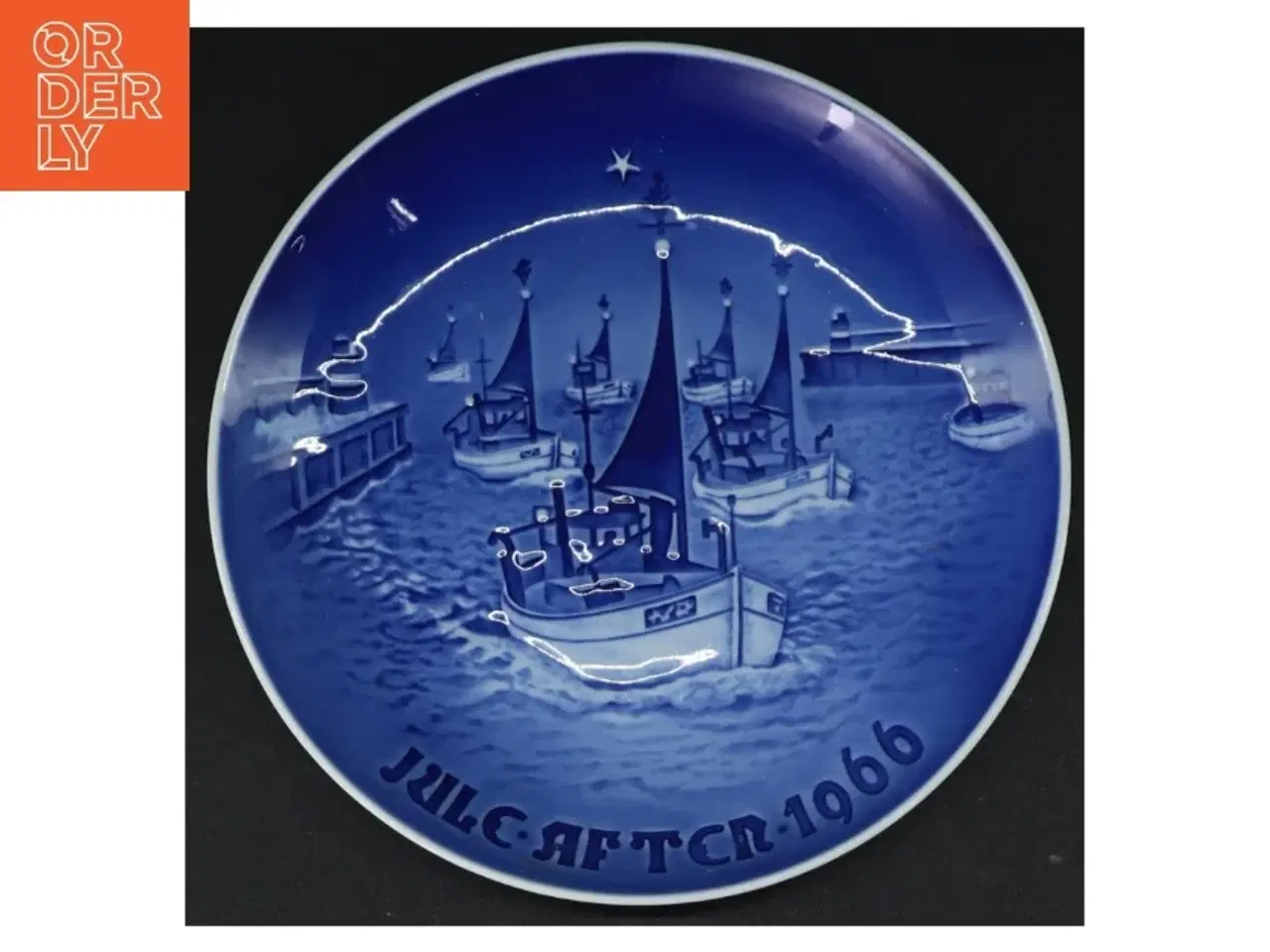 Billede 1 - Jule platte 1966 fra B&G (str. Ø 18,5 cm)