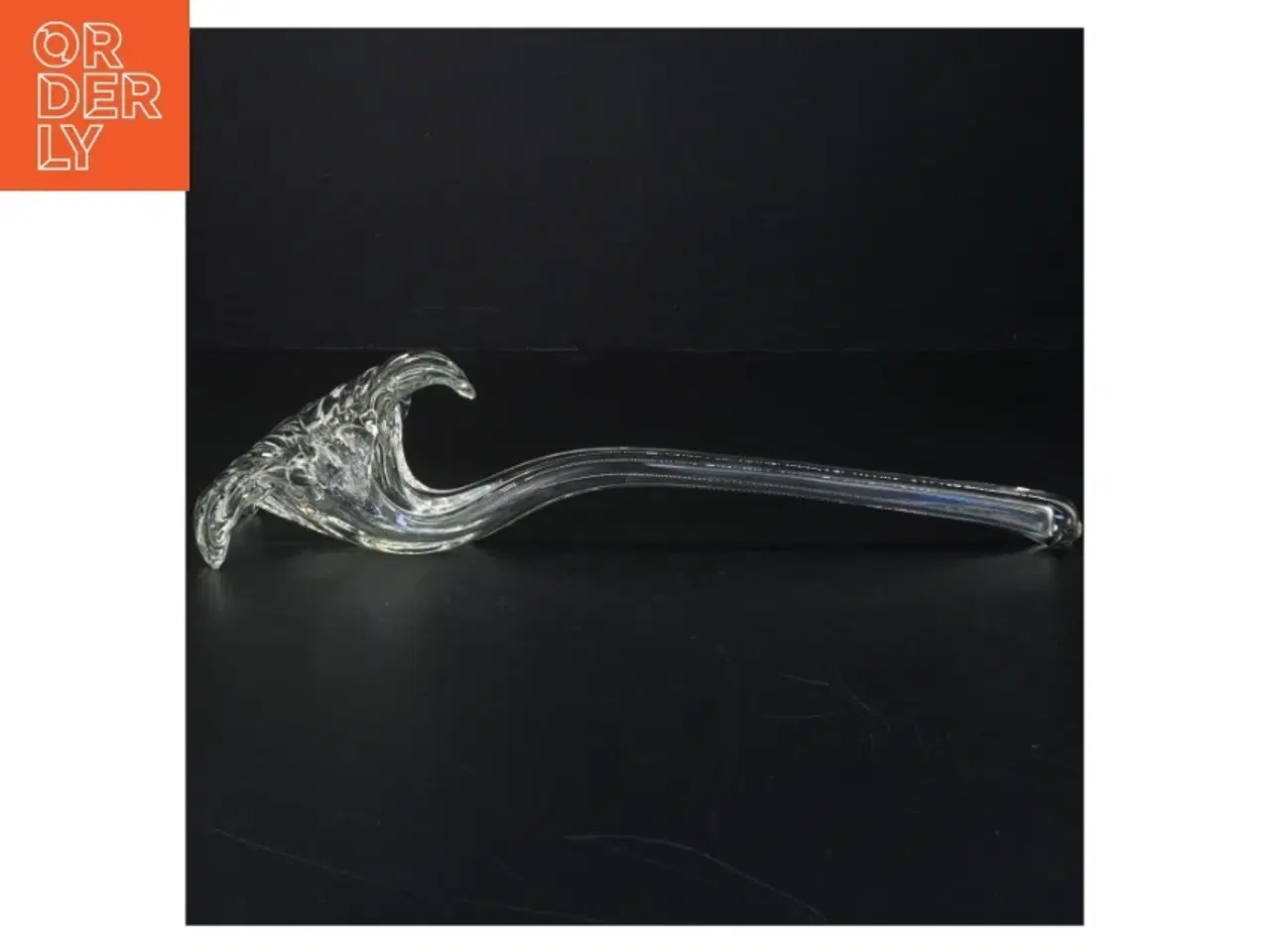 Billede 3 - Glasblomst dekoration / vase (str. 35 cm)