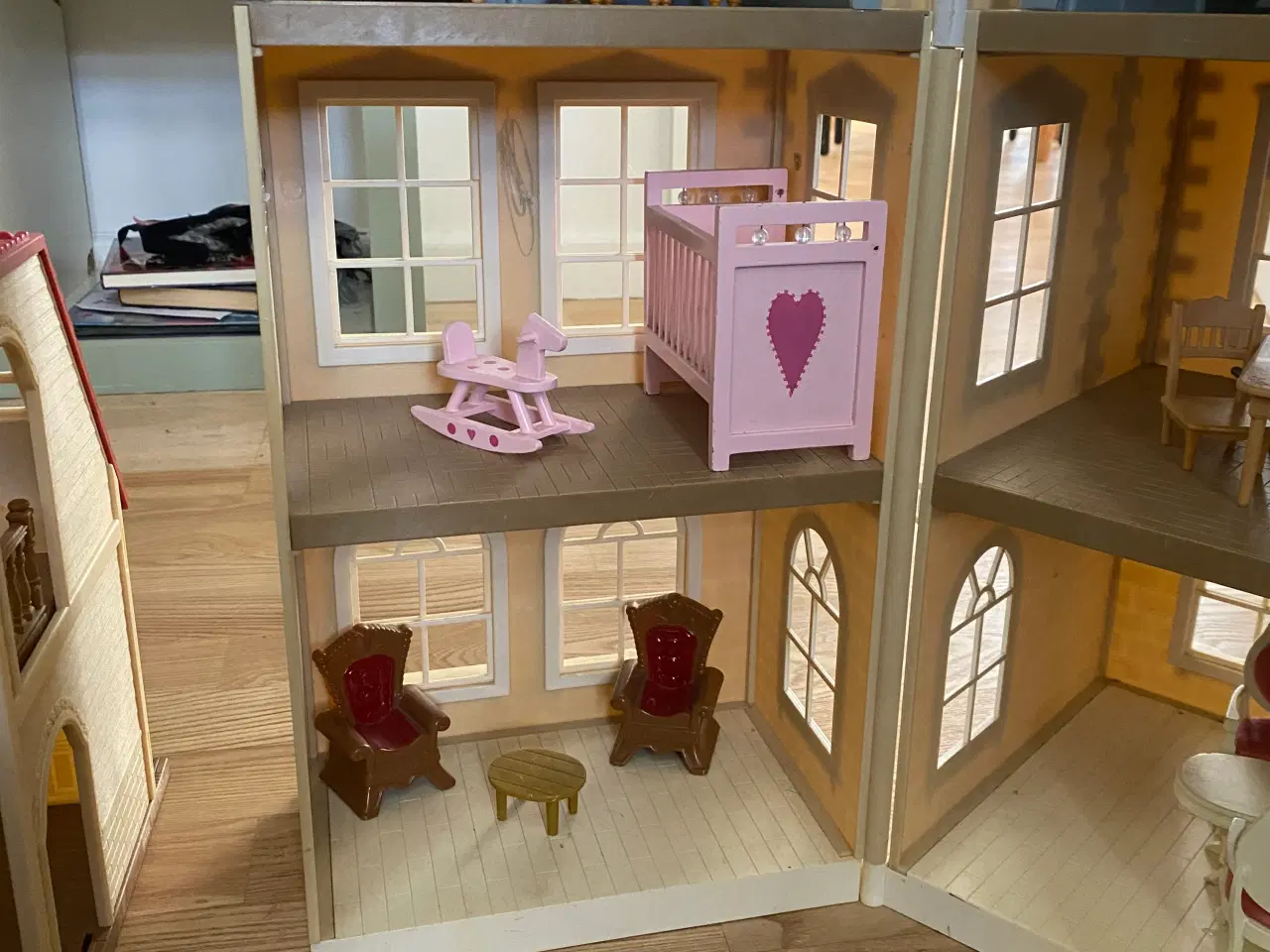 Billede 6 - Sylvanian familie huse bil og campingvogn