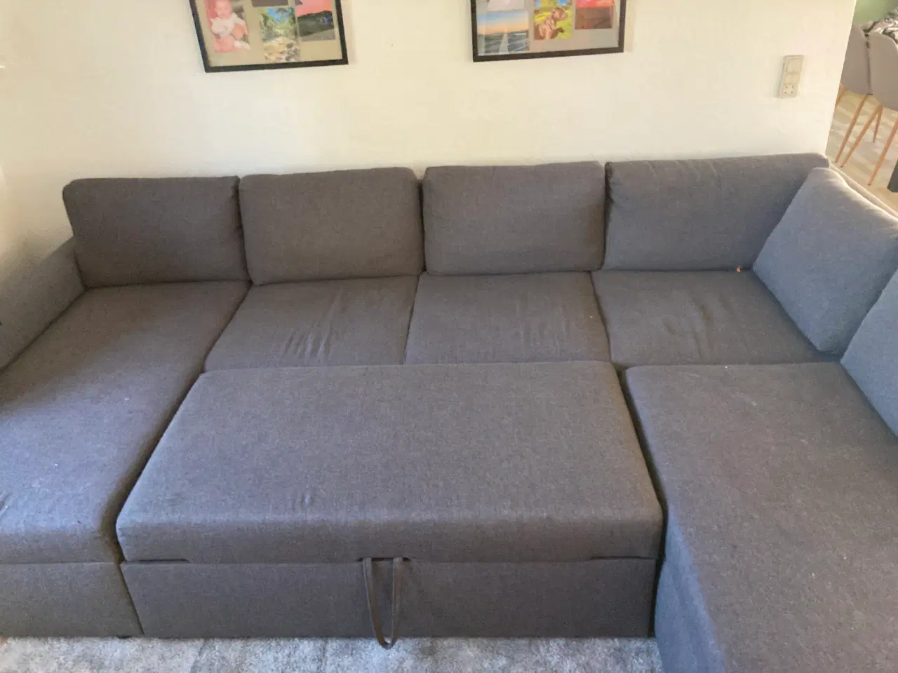 Billede 2 - U-sofa, grå