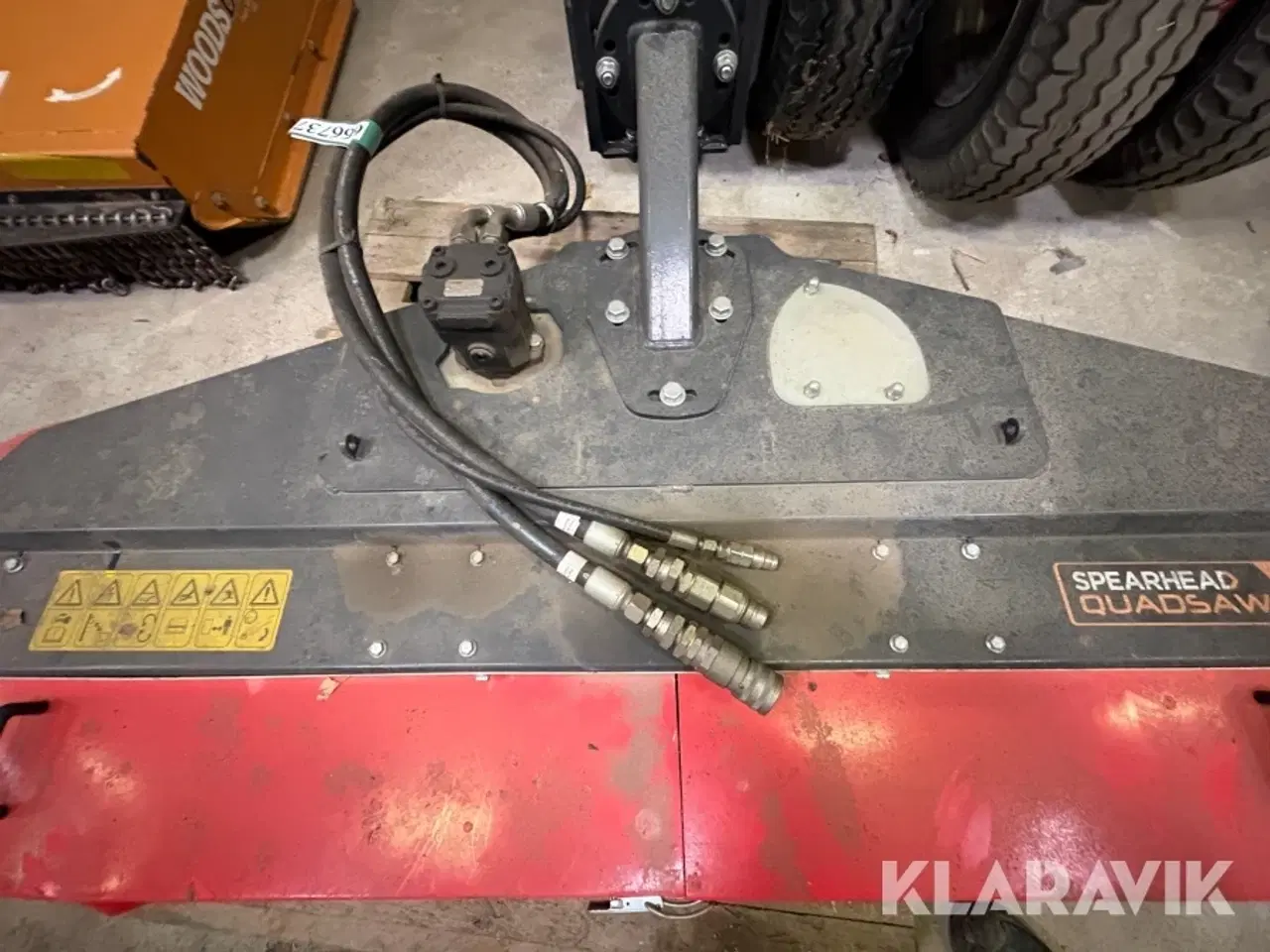 Billede 8 - Hegnsklipper/sav Spearhead Quadsaw SP25