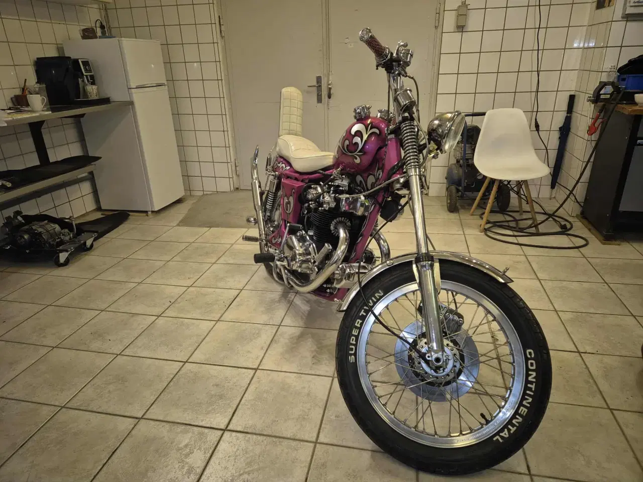Billede 4 - Honda Retro -flower Power model