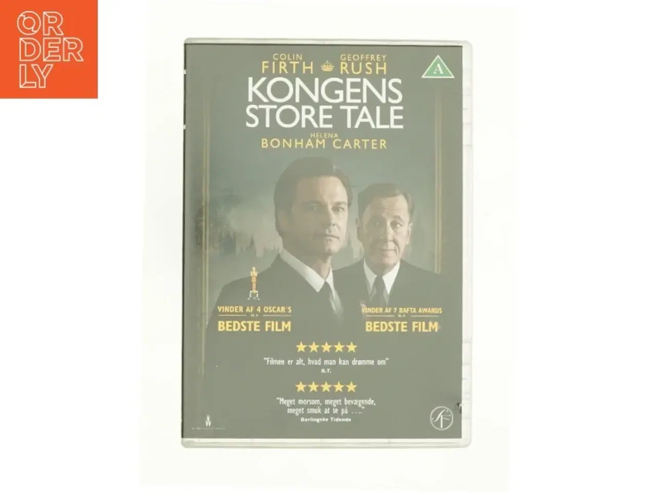 Billede 1 - Kongens Store Tale fra DVD