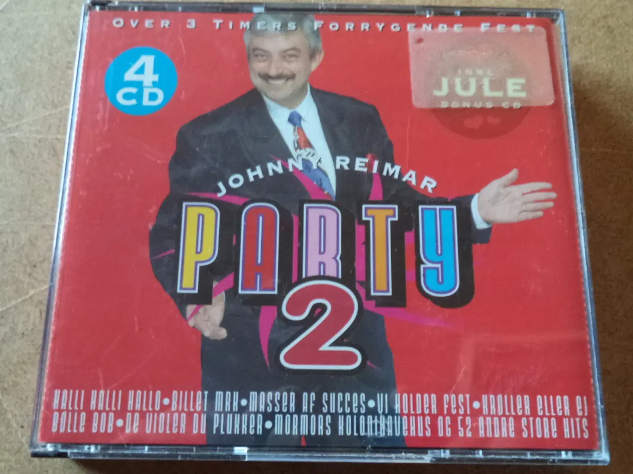 Billede 1 - Johnny Reimar  Party 2 (4-CD-box) (546 826-2)