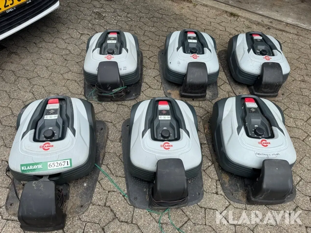 Billede 9 - Robotplæneklipper Cramer med ladestander