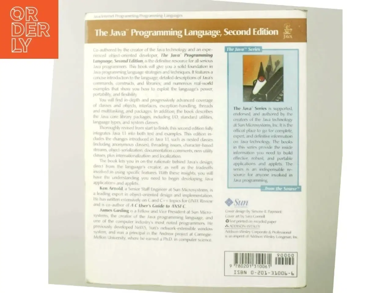 Billede 3 - The Java programming language af Ken Arnold (Bog)