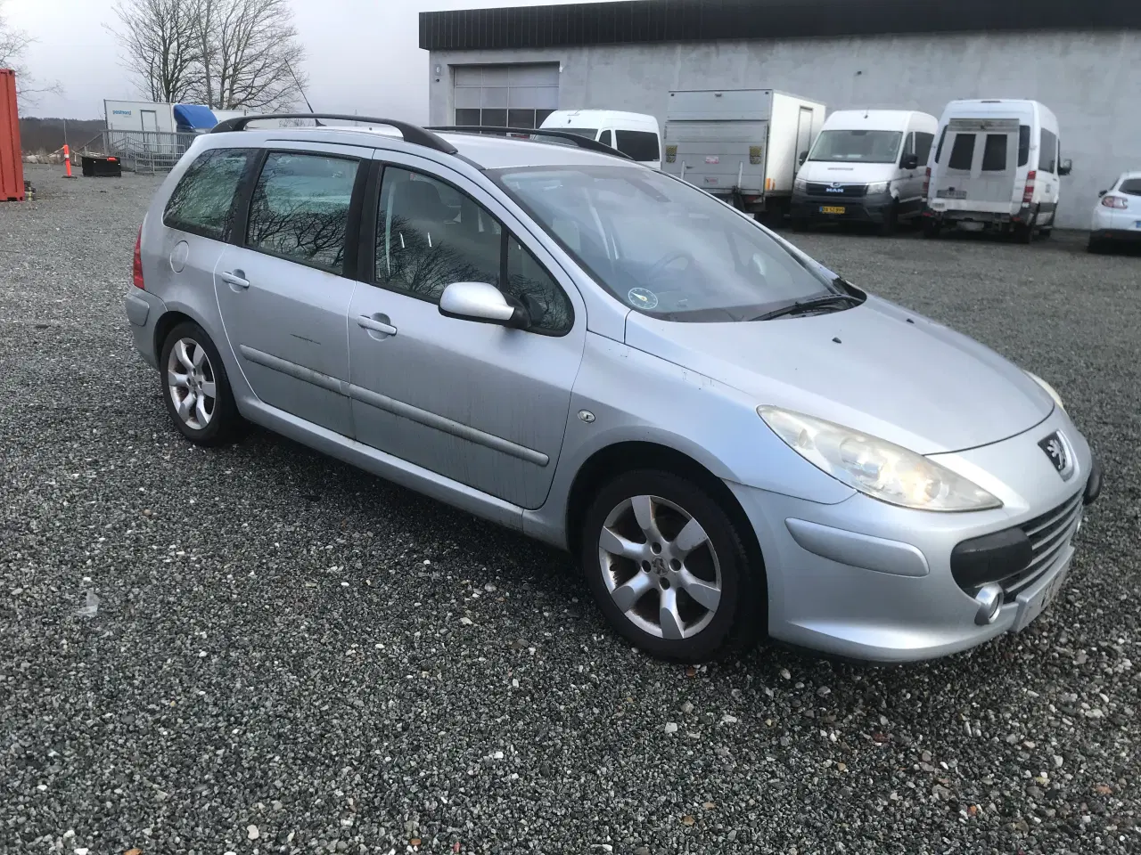 Billede 1 - Ny synt Peugeot 307  1,6 I St. Car 2007  Km kun 21