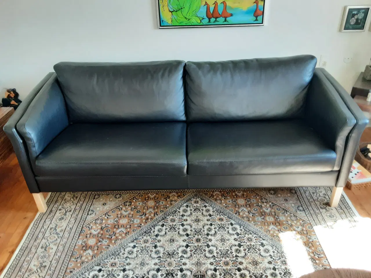 Billede 1 - Sofa læder