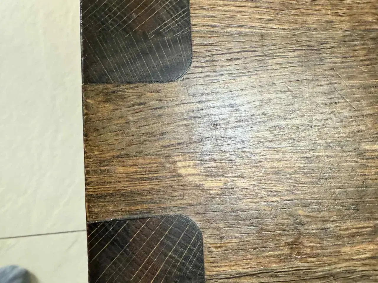 Billede 7 - Spisebord i røget eg