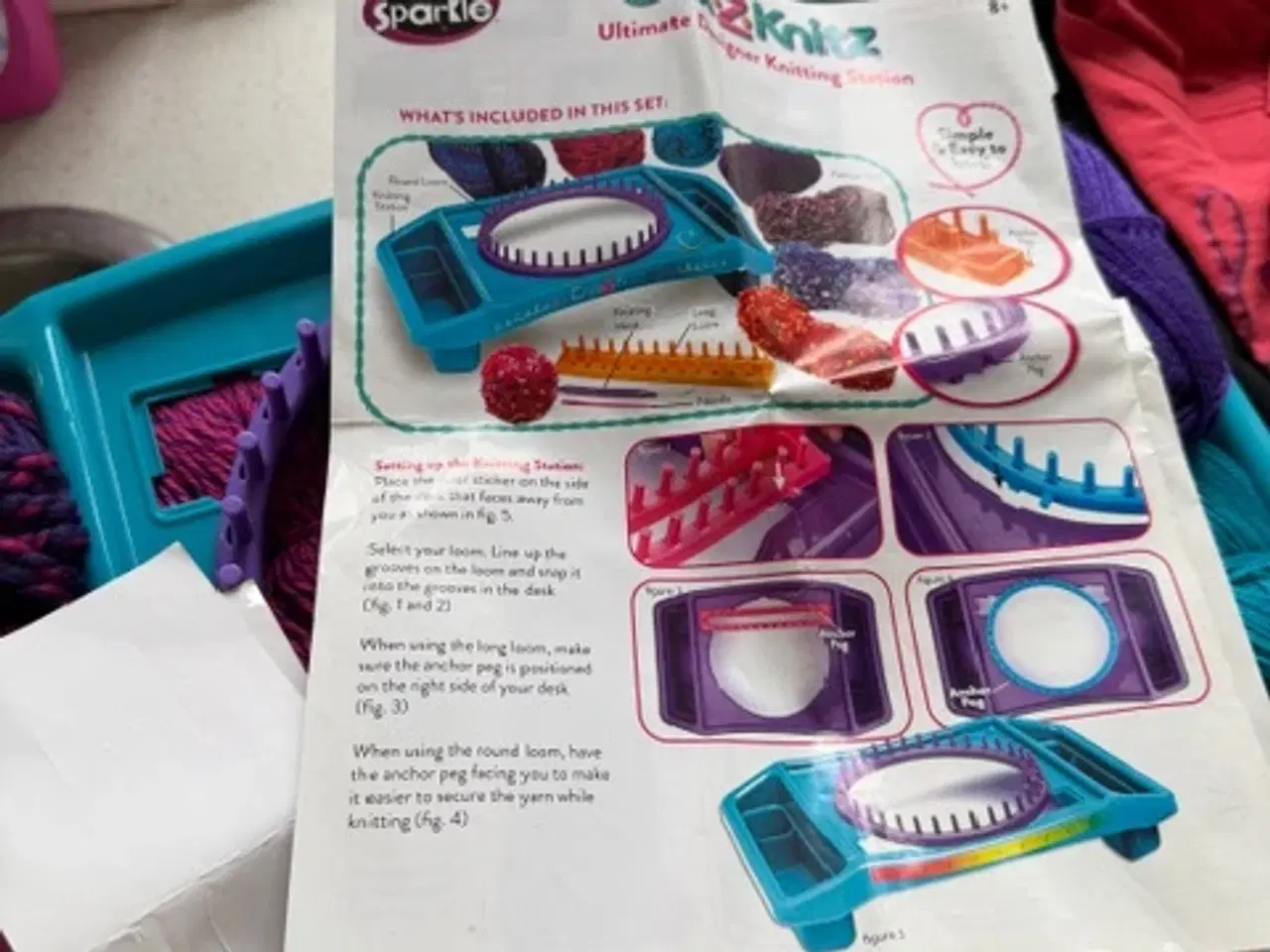 Billede 7 - Strikkemaskine til børn