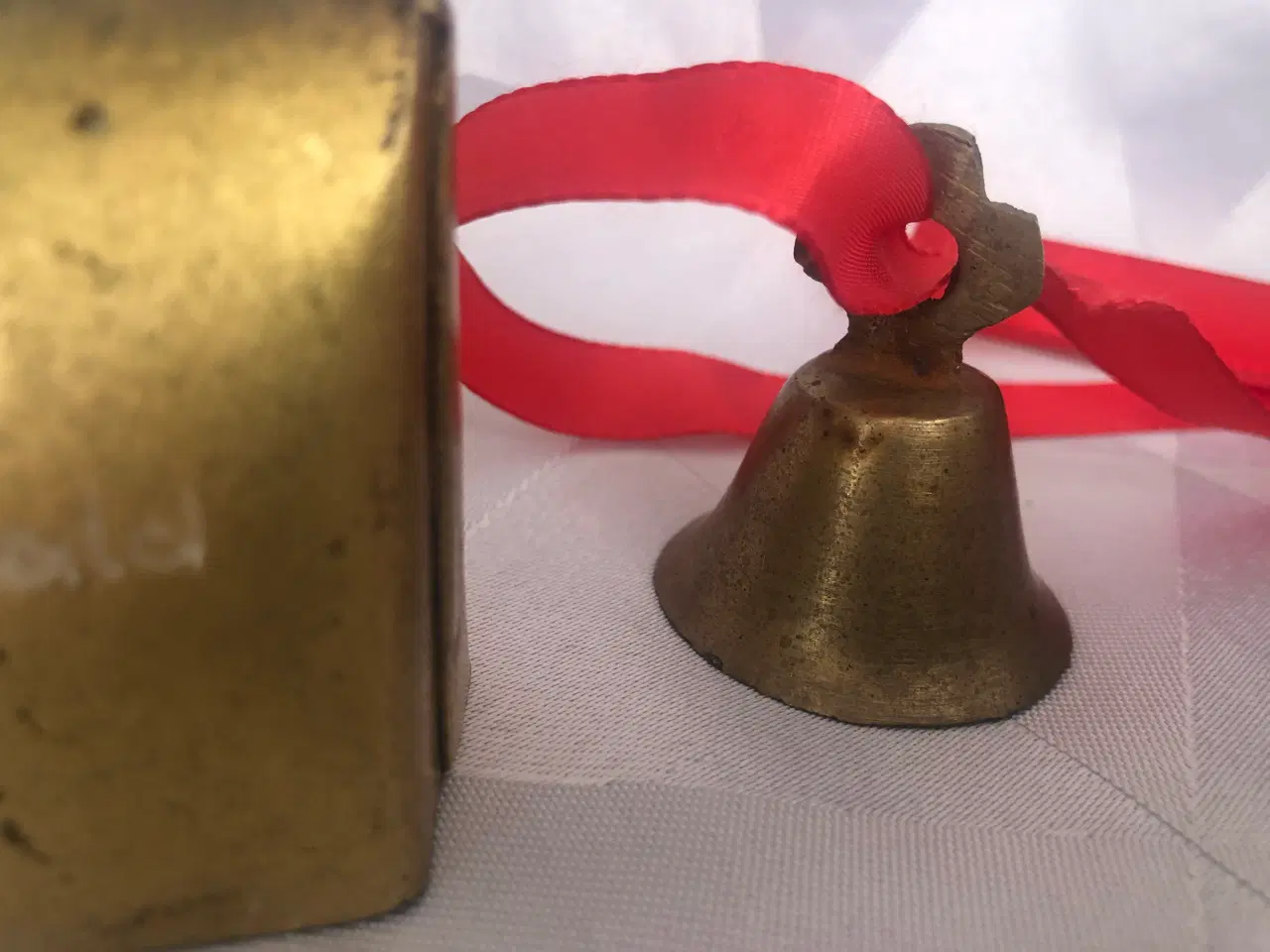 Billede 7 - 2 metal juleklokker 