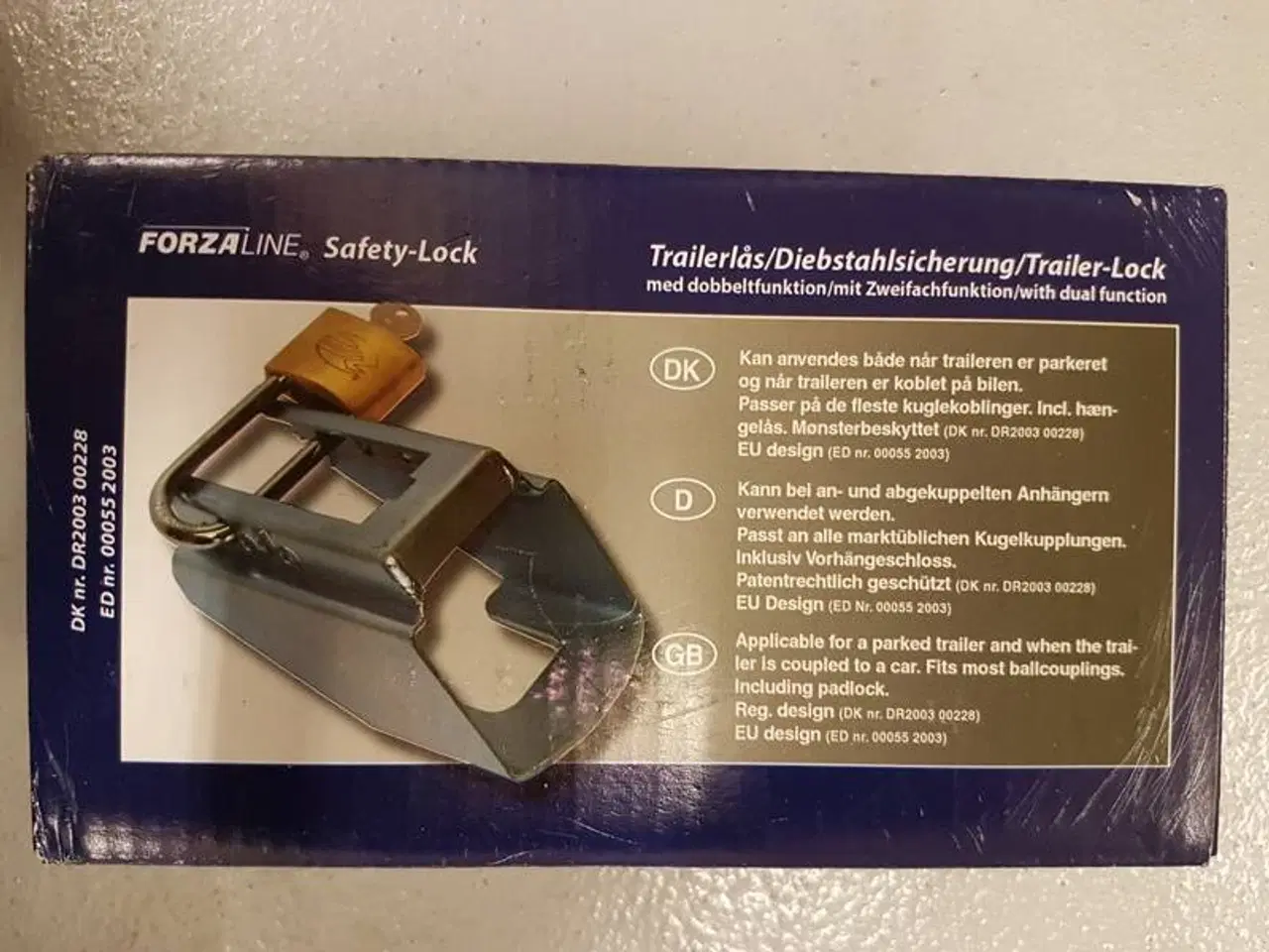 Billede 3 - Trailerlås dobbelt