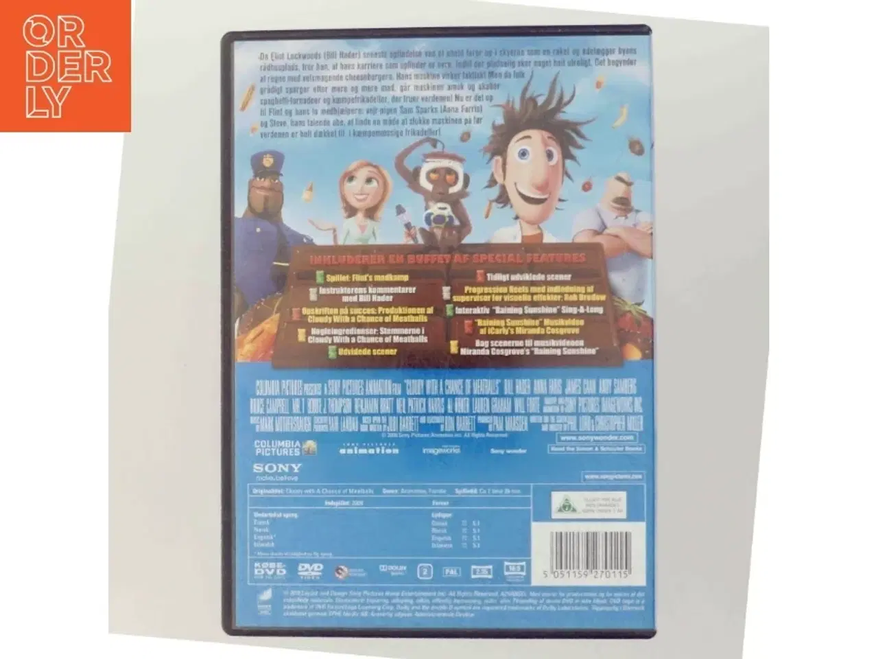 Billede 3 - Det Regner med Frikadeller (Cloudy with a Chance of Meatballs)