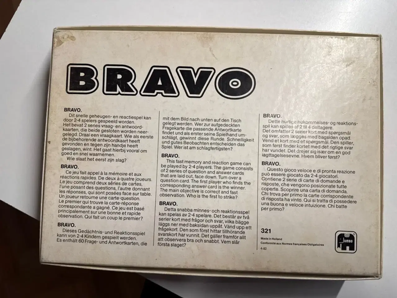 Billede 1 - Bravo brætspil i god stand