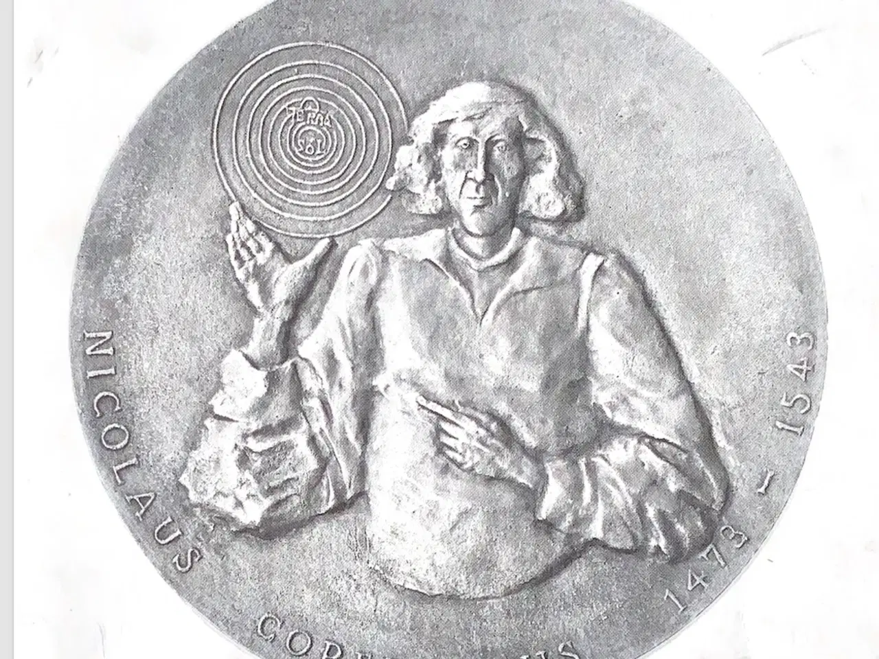 Billede 4 - Nicolaus Copernicus Medaljekunst til vægophæng