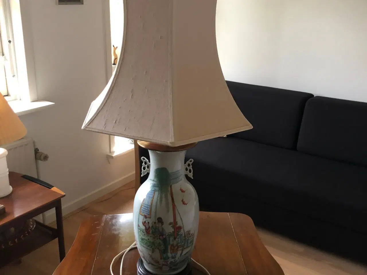 Billede 1 - Kinesisk bordlampe