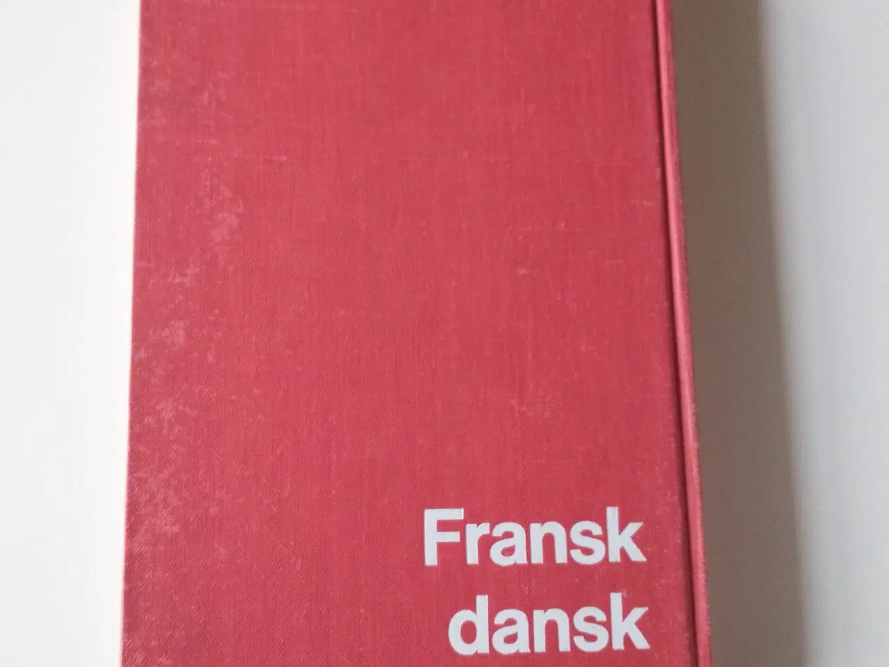 Billede 2 - Fransk-dansk ordbog (Gyldendals røde ordbøger)