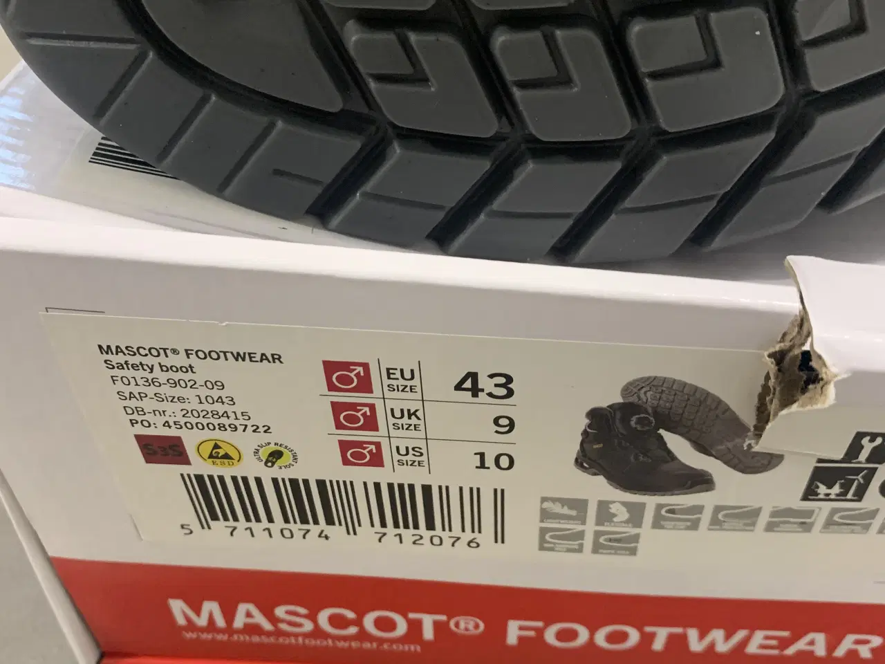 Billede 2 - Mascot sikkerhedsstøvletter FO136