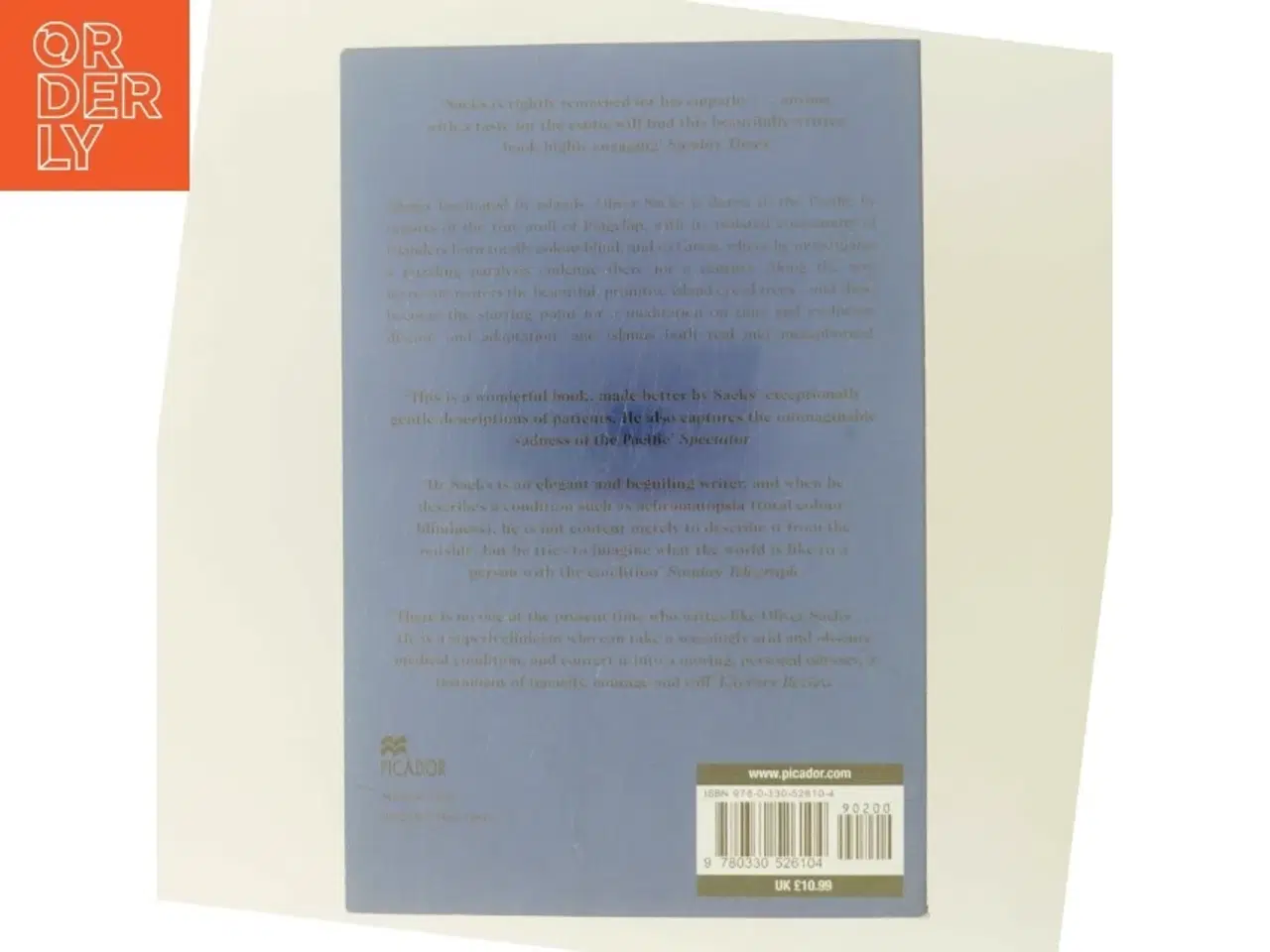 Billede 3 - The Island of the Colour-Blind af Oliver Sacks (Bog)