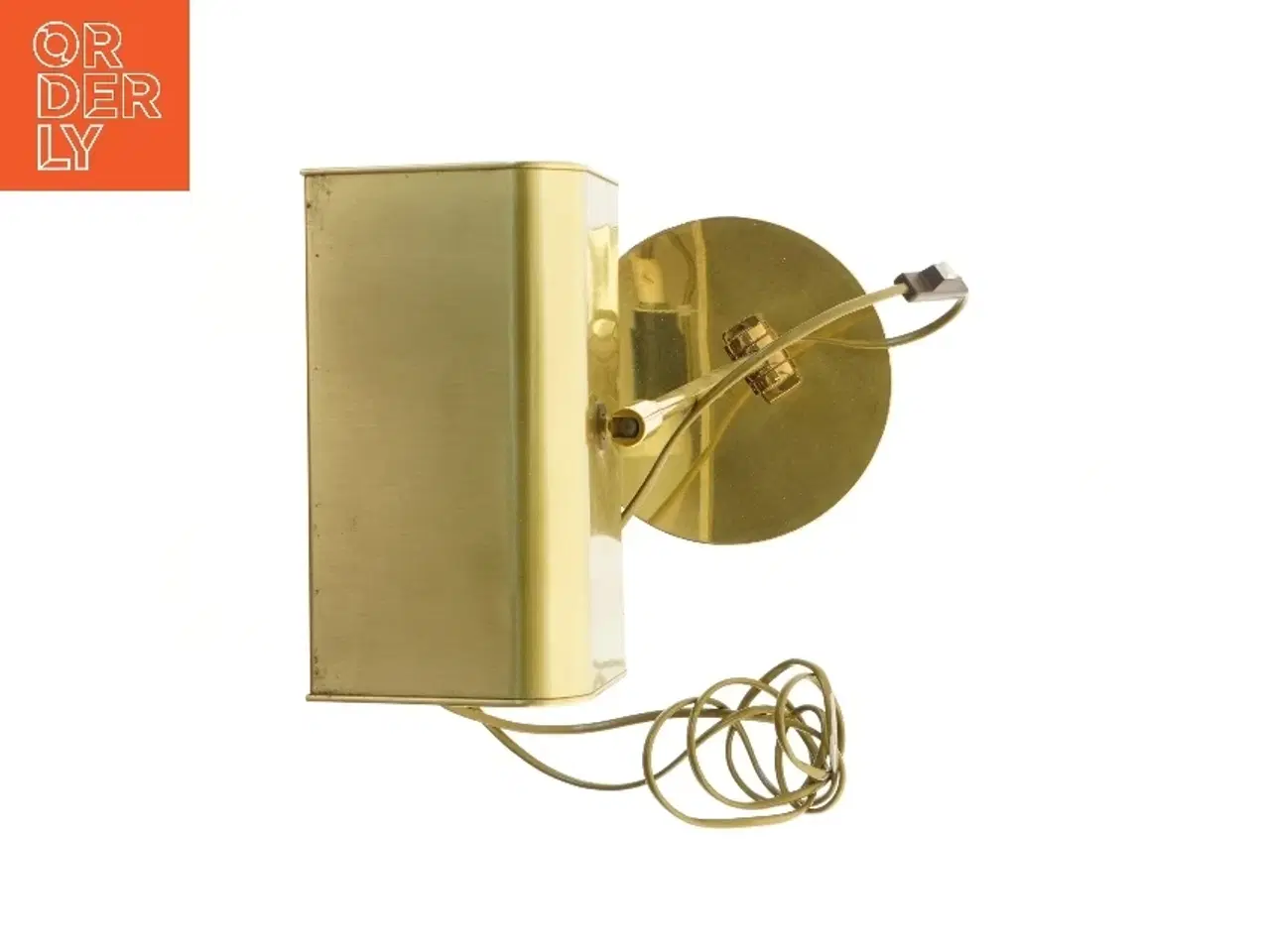 Billede 2 - Klaverlampe i messing (str. 35,5 cm)