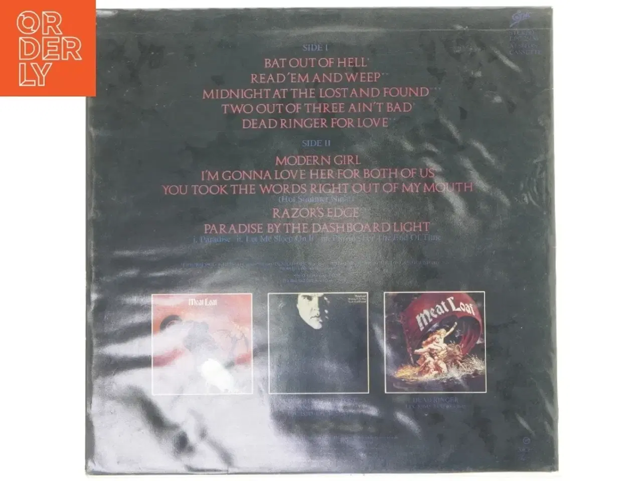 Billede 1 - LP plade: Meat Loaf - Hits Out of Hell