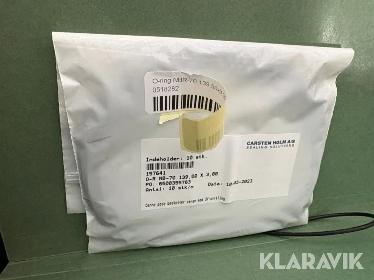 Billede 5 - Arkivskab med o-ringe