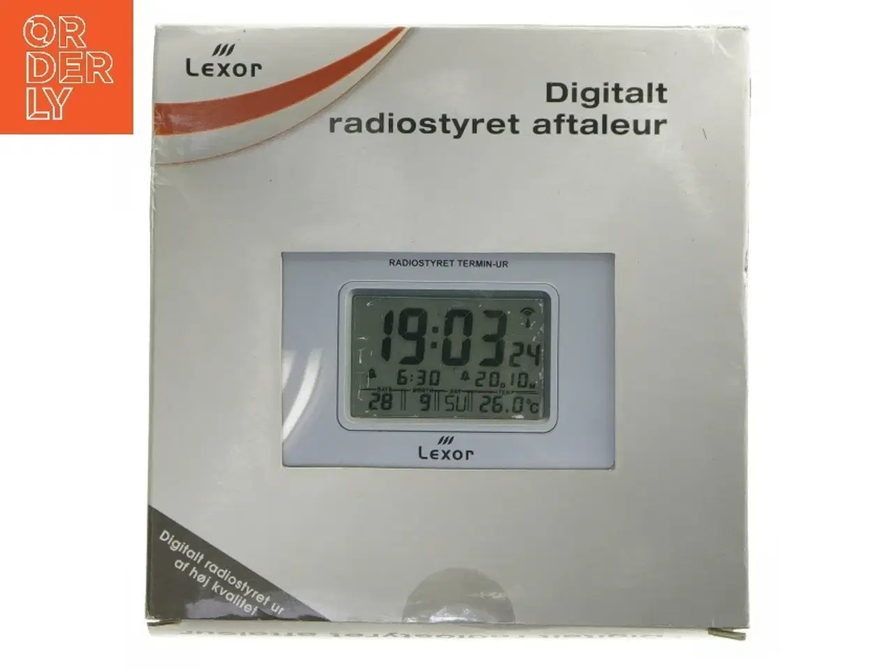 Billede 3 - Lexor digital radiostyret aftaleur fra Lexor (str. 10x4 cm)