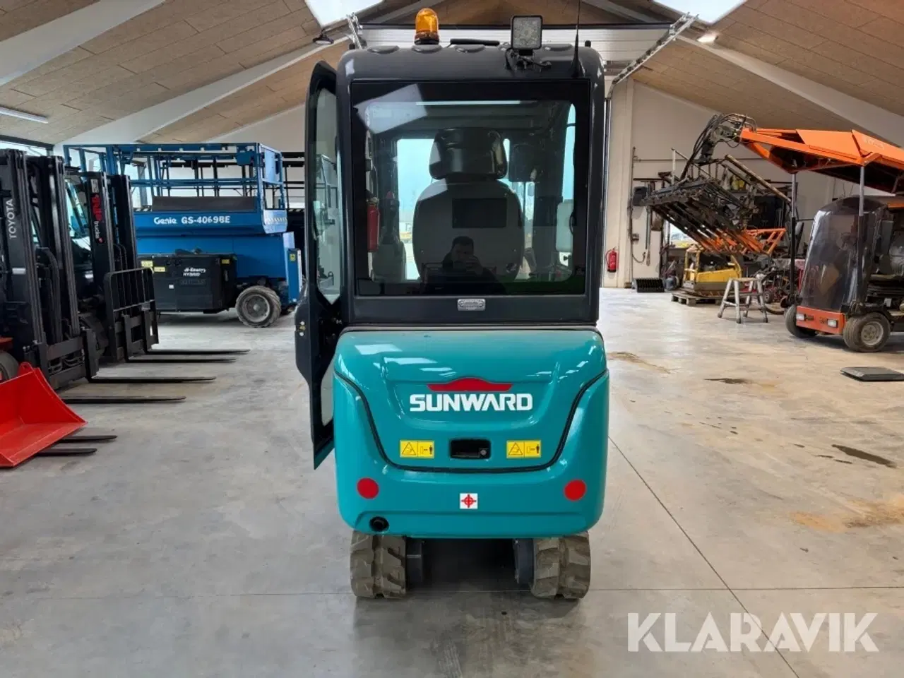 Billede 4 - Minigraver Sunward SWE 20F