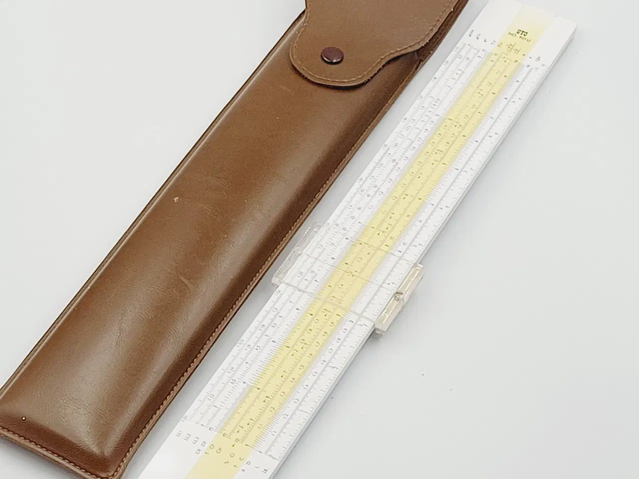 Billede 1 - ⭐️· Klassisk UTO Regnestok / Logaritmisk Lineal 